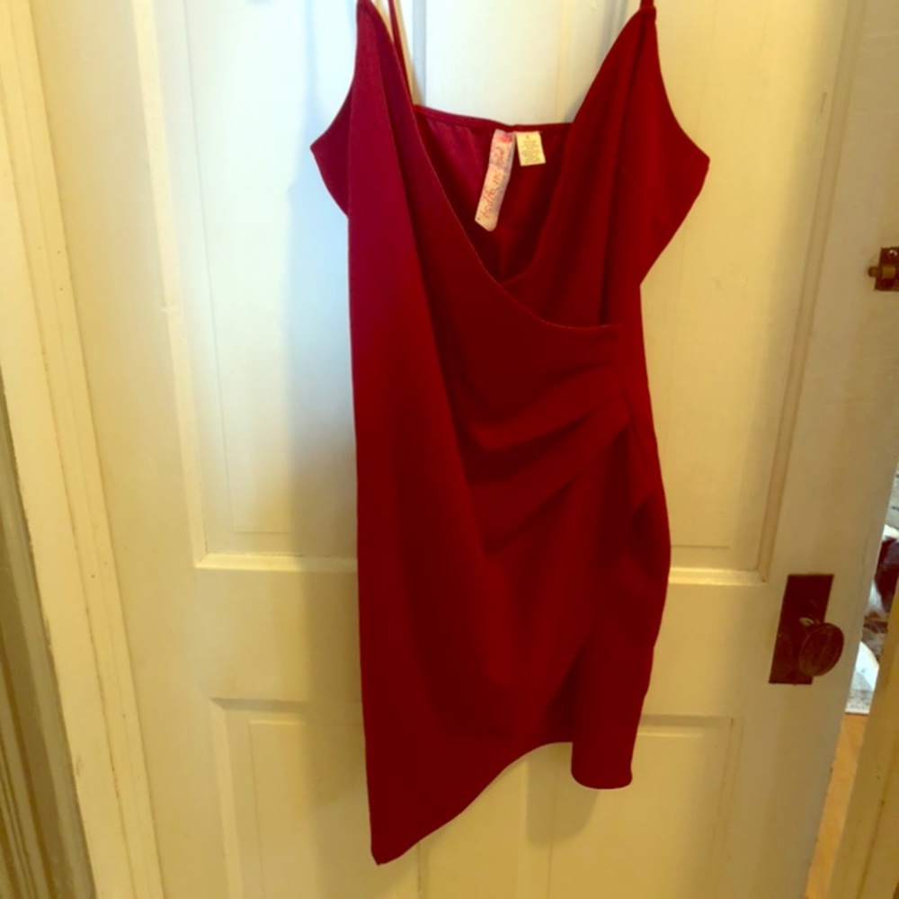 Malibu Gypsy Club Dress Deep Red